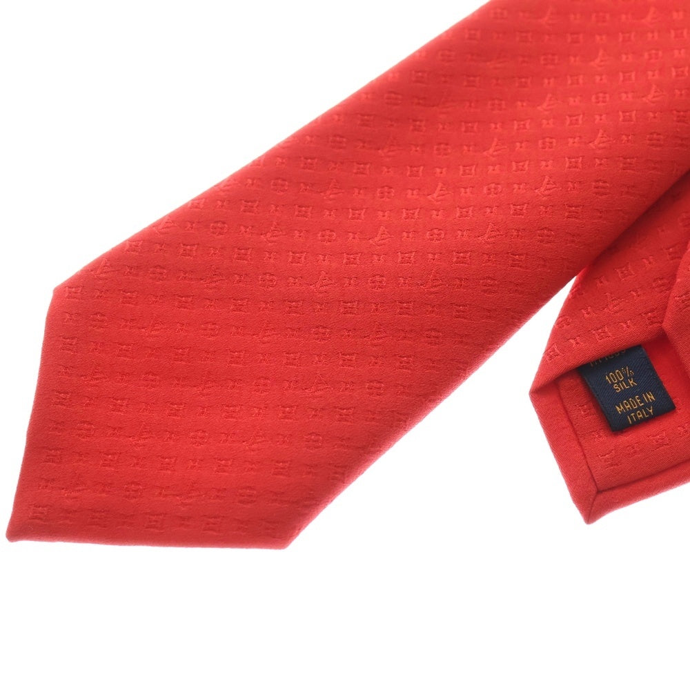未使用 ルイヴィトン Louis Vuitton ネクタイ シルク レッド LOUIS VUITTON ネクタイ シルク100% メンズ ルイ・ヴィトン – Rehello