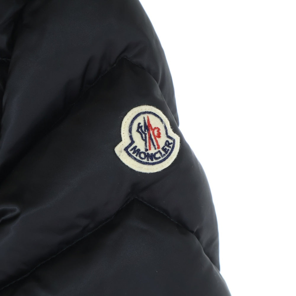 MONCLER(モンクレール) 24AW CUPIDONE GIUBBOTTO キュピドン ファー付き ジップアップ ナイロン ショート ダウンジャケット ブラック J20931A00177 59685 レディース
