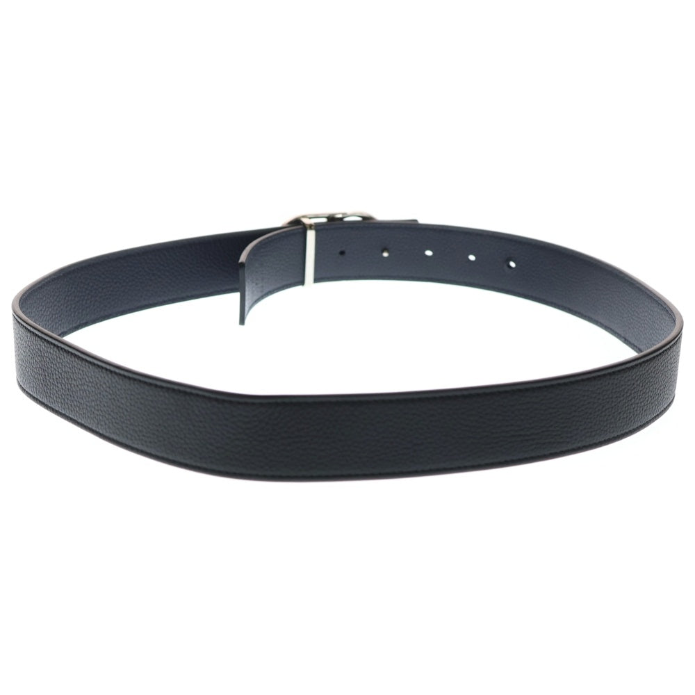 DIOR(ディオール) CDアイコン ロゴバックル レザーベルト ブラック