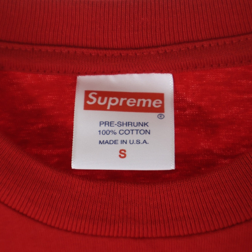 SUPREME(シュプリーム) 20SS Sacred Unique Long Sleeve Tee セイクリッド ユニーク ロングスリーブ クルーネック 長袖Tシャツ カットソー レッド