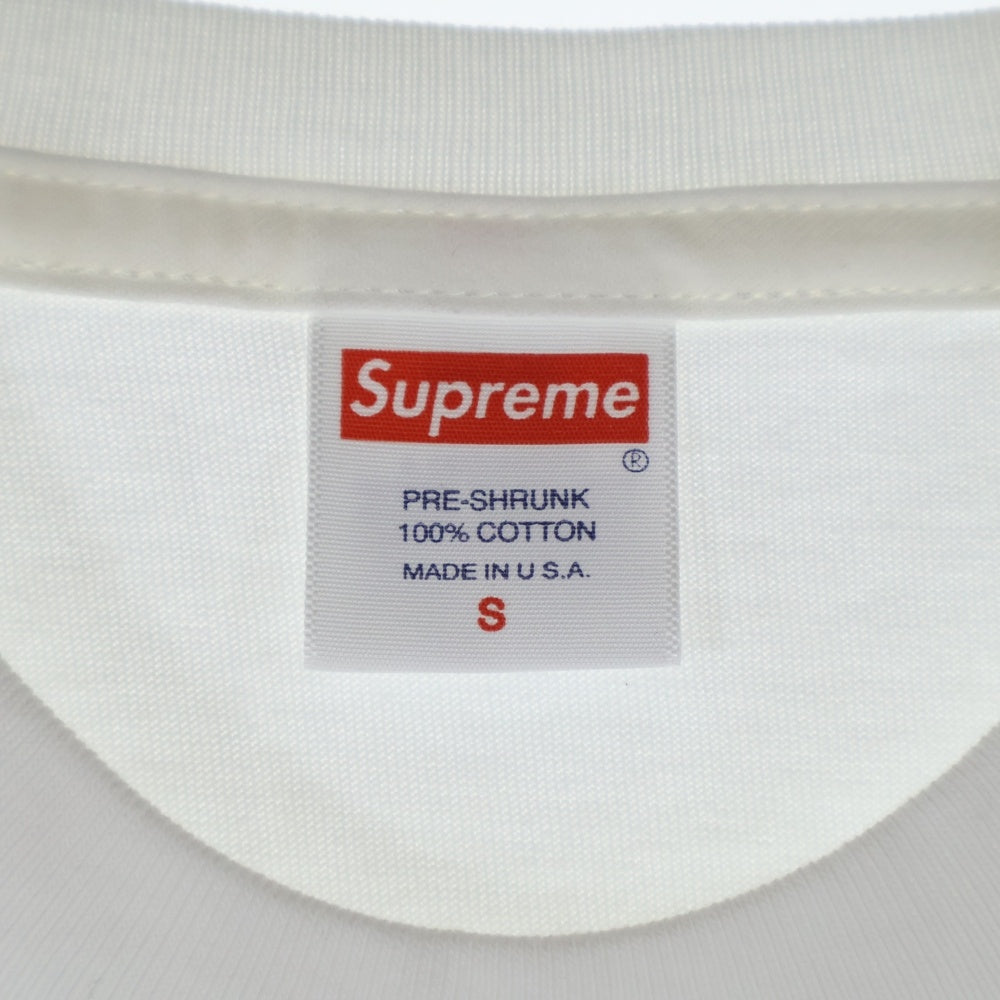 SUPREME(シュプリーム) 19AW Bandana Box Logo Tee バンダナ ボックスロゴ プリント クルーネック 半袖Tシャツ カットソー ホワイト