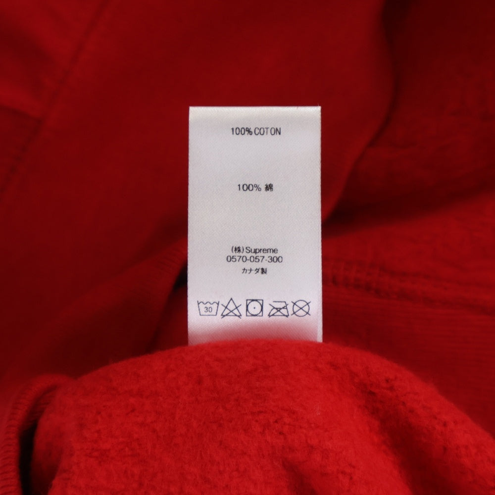 SUPREME(シュプリーム) 19AW Bandana Box Logo Hooded Sweatshirt バンダナボックスロゴ プルオーバースウェットパーカー フーディー レッド