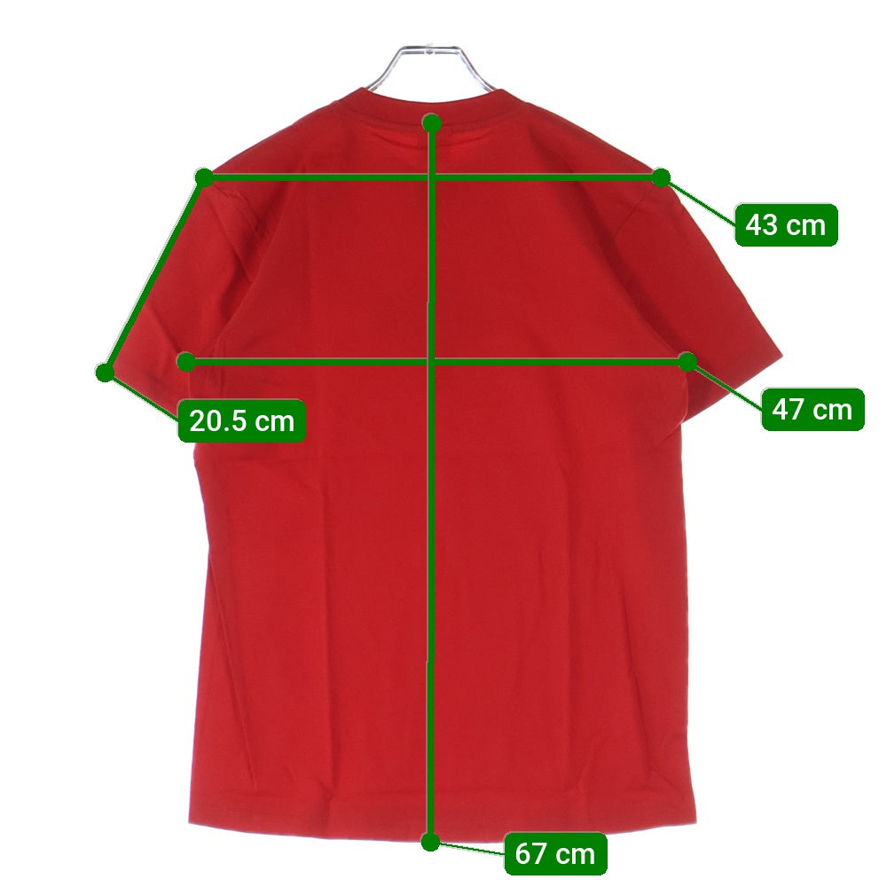 SUPREME(シュプリーム) 20AW Cross Box Tee クロスボックスロゴ プリント クルーネック 半袖Tシャツカットソー レッド