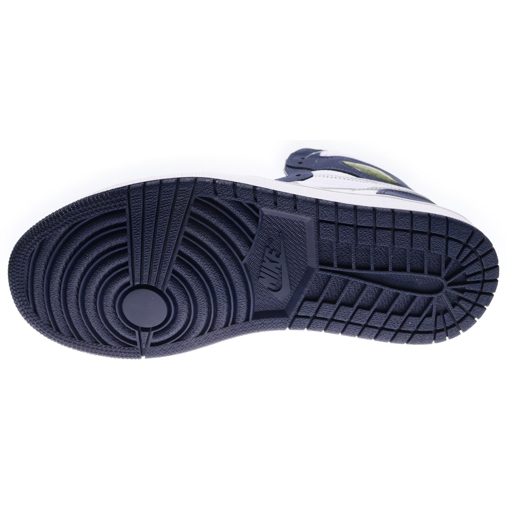 NIKE(ナイキ) AIR JORDAN 1 HIGH OG CO JP MIDNIGHT NAVY エアジョーダン1 ミッドナイトネイビー ハイカットスニーカー ホワイト/ネイビー US8.5/26.5cm DC1788-100