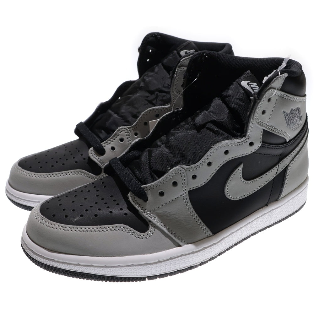 Nike スパイクシューズ グレー/ブラック NIKE(ナイキ) AIR JORDAN 1 RETRO HIGH OG SHADOW 2.0 エア ジョーダン