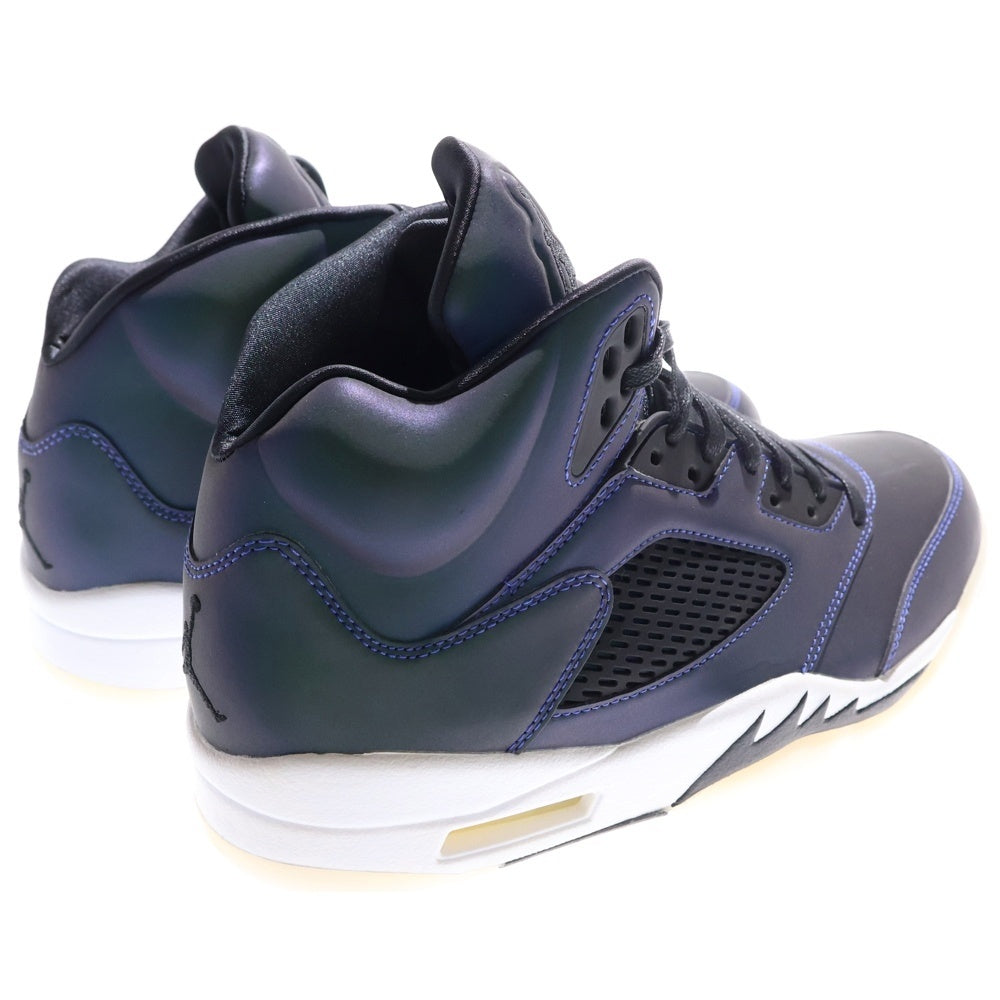 NIKE(ナイキ) WMNS AIR JORDAN 5 IRIDESCENT OIL GREY ウィメンズ エアジョーダン5 イリディセント オイルグレー ハイカットスニーカー US10/27cm CD2722-001 レディース