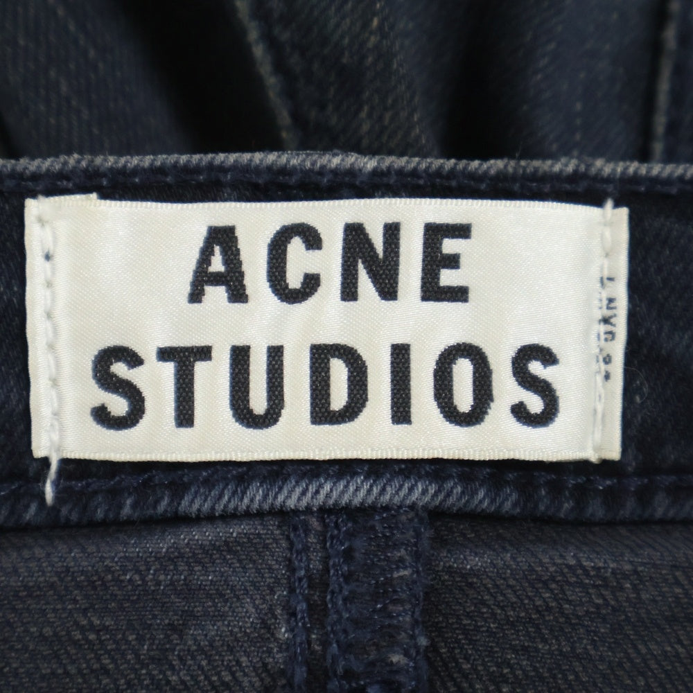 Acne Studios(アクネ ストゥディオズ) ジップフライ スキニーデニムパンツ ブラック