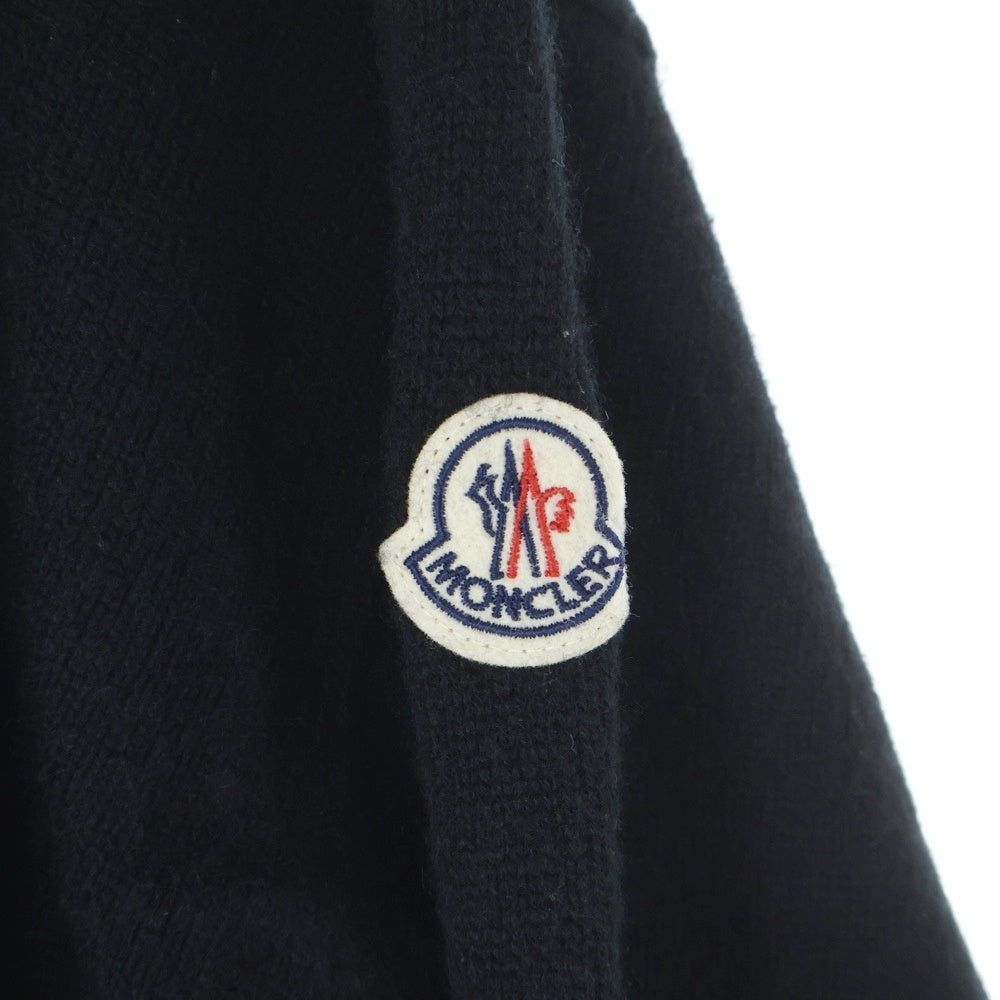 MONCLER(モンクレール) 21AW レイヤードネック カシミヤ ニット セーター ブラック G20919C00015 M1213