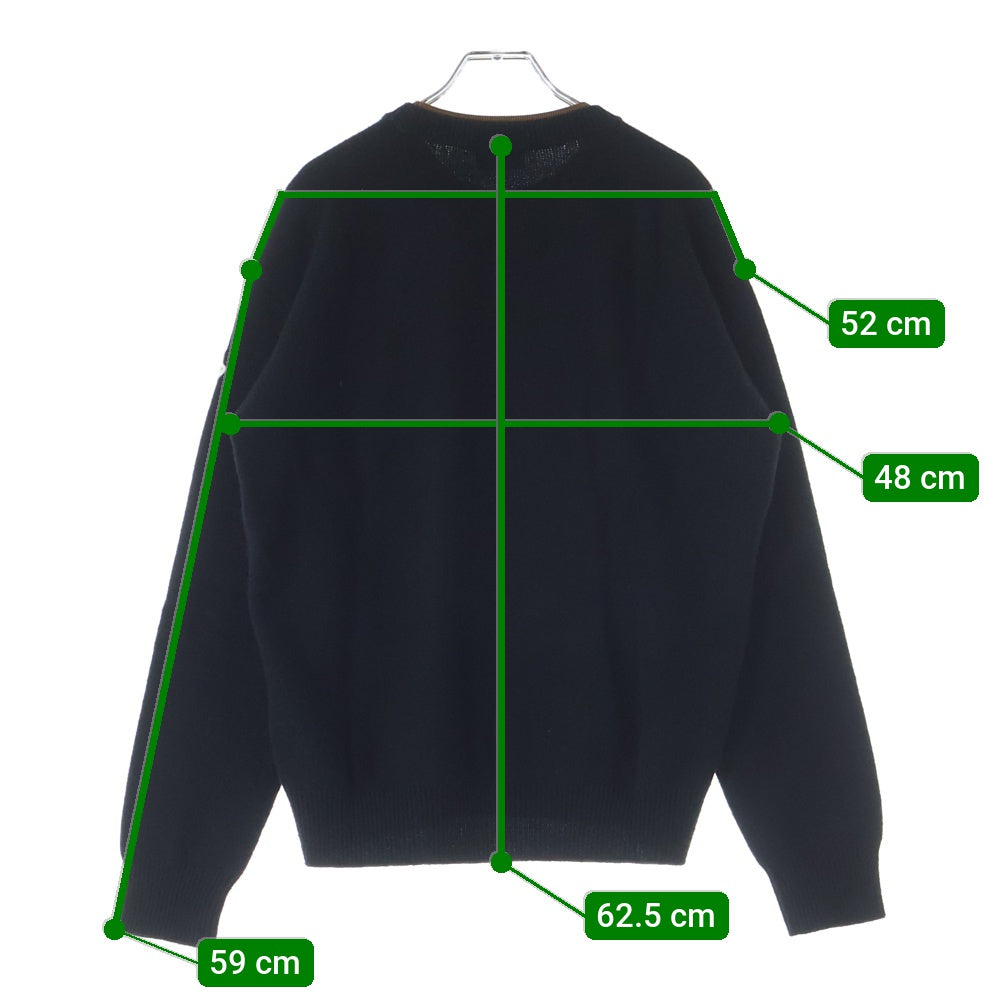 MONCLER(モンクレール) 21AW レイヤードネック カシミヤ ニット