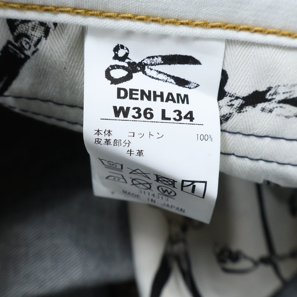 DENHAM(デンハム) CROSSBACK MIJ VOD クロスバック ボタンフライ ストレートデニムパンツ インディゴ 01-24-01-11-115