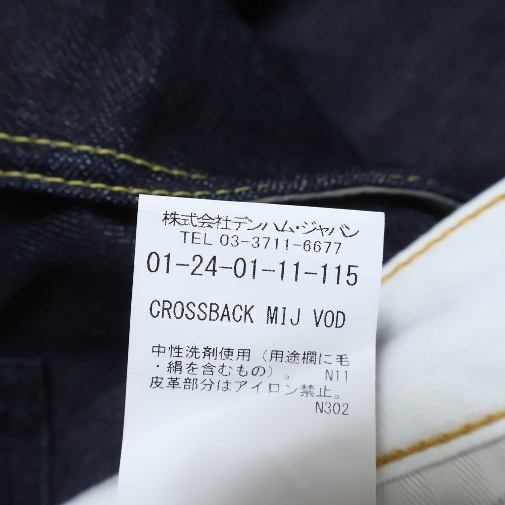 DENHAM(デンハム) CROSSBACK MIJ VOD クロスバック ボタンフライ