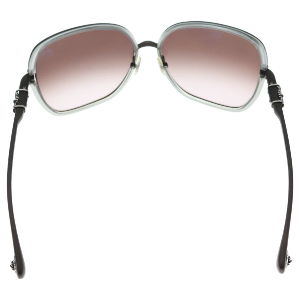 CHROME HEARTS(クロムハーツ) SPLOOGE フローラルデザイン カラーレンズ ティアドロップ サングラス アイウェア メガネ 眼鏡 ブラック