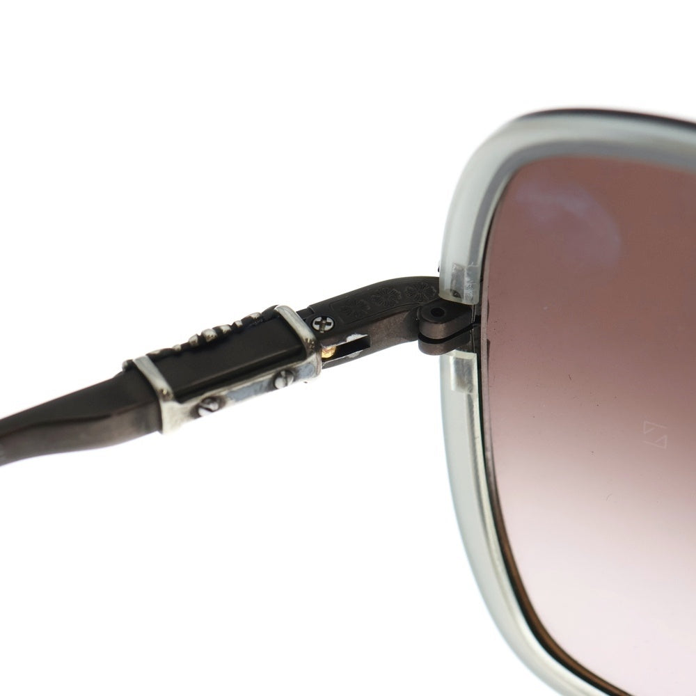 CHROME HEARTS(クロムハーツ) SPLOOGE フローラルデザイン カラーレンズ ティアドロップ サングラス アイウェア メガネ 眼鏡 ブラック