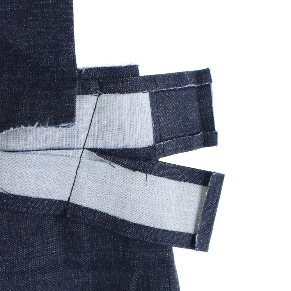 COMME des GARCONS(コムデギャルソン) 12SS カットオフ オールインワン サロペット デニム インディゴ レディース GK-A015