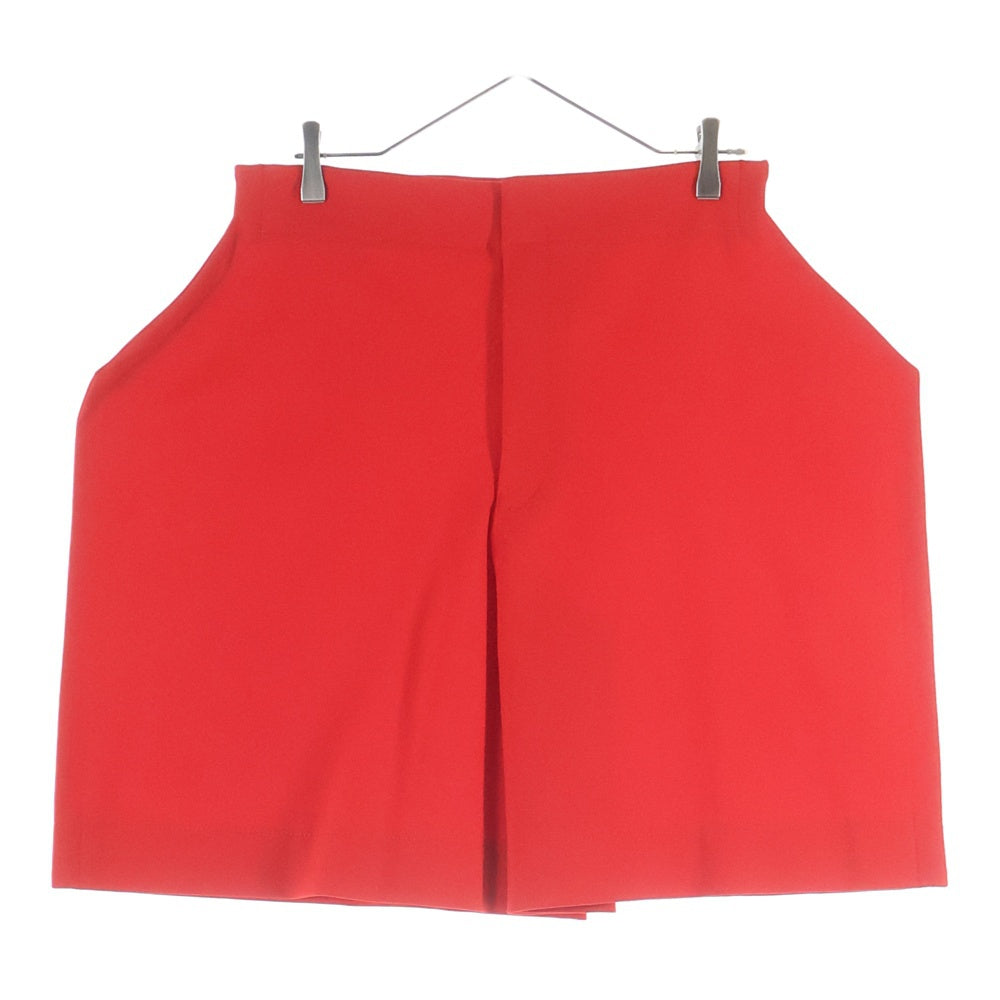 COMME des GARCONS(コムデギャルソン) 12AW ボックスシルエット ショーツ ハーフパンツ レッド レディース GJ-P017