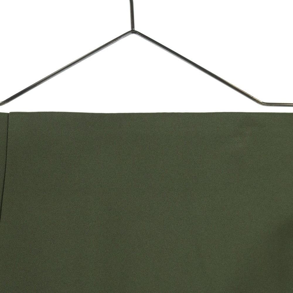 COMME des GARCONS(コムデギャルソン) 09AW プリーツ ベルテッド ラップスカート カーキ レディース GD-S019