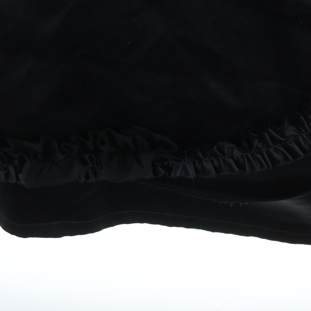 COMME des GARCONS(コムデギャルソン) 14SS フリル 変形 アシンメトリー ワンピース ブラック レディース GM-O008 AD2013