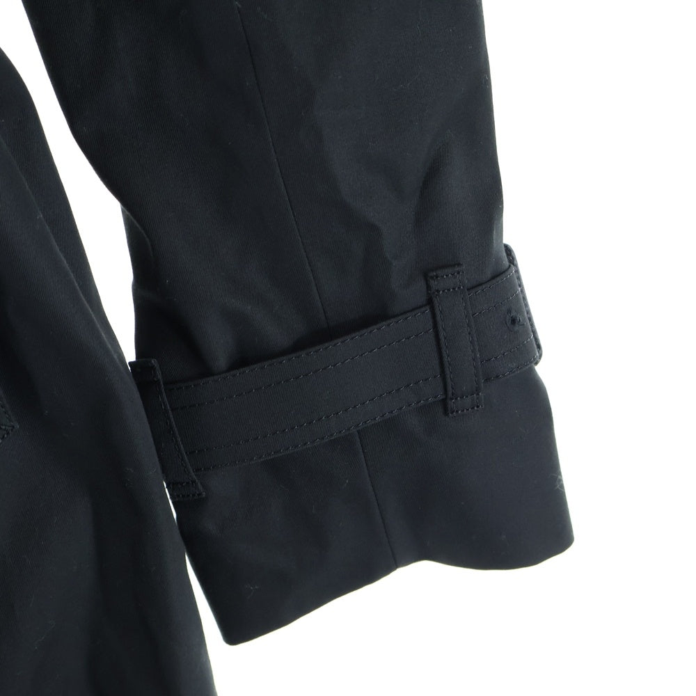 BURBERRY BLACK LABEL(バーバリー ブラックレーベル) CRESTBRIDG ダブルチェックライニング ウエストベルト トレンチコート ブラック 51A20-602-09