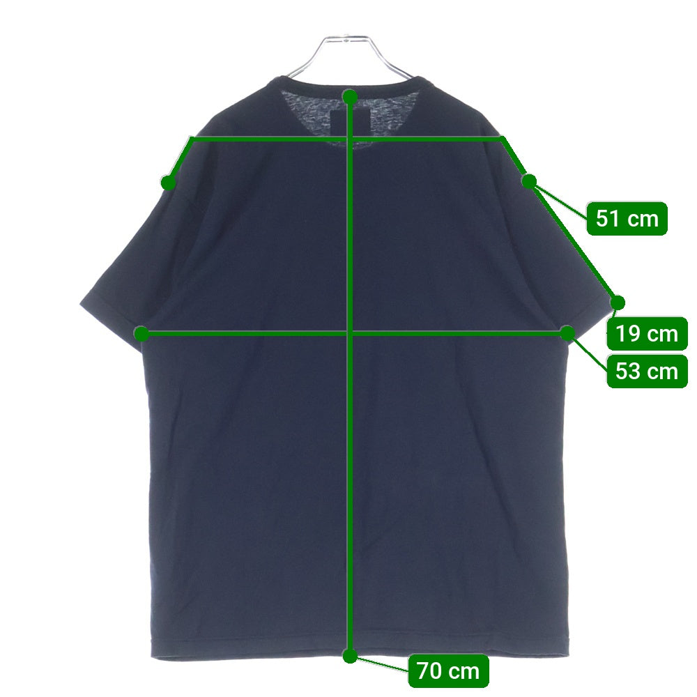 WTAPS(ダブルタップス) 25SS ACADEMY 01/SS/CTPL アカデミーロゴ クルーネック半袖Tシャツ カットソー ネイビー 251ATDT-CSM19