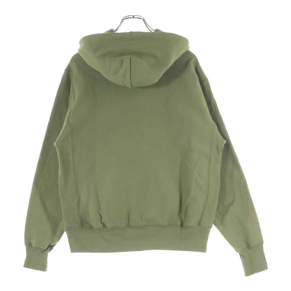 SUPREME(シュプリーム) 25SS ×Champion Hooded Sweatshirt チャンピオン アーチロゴ プルオーバーパーカー スウェットフーディ カーキ