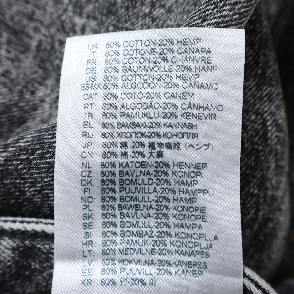 DIESEL(ディーゼル) D-MALON-S ウォッシュド加工 デニムパンツ ブラック A14773