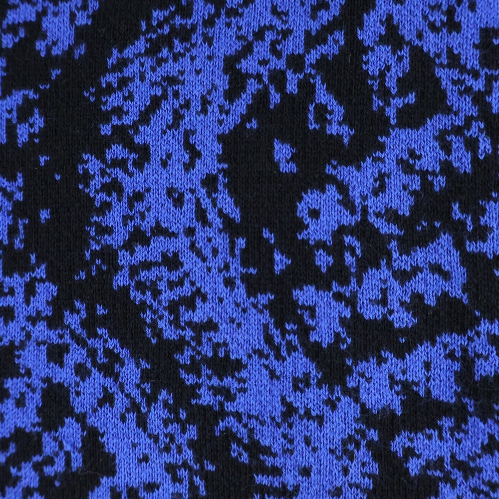 DIESEL(ディーゼル) K-MASTICE ジャガード クルーネック ニットセーター ブルー A17551
