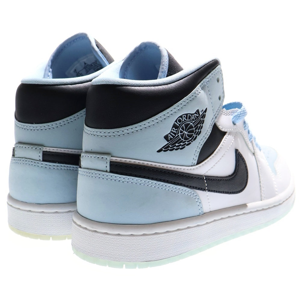NIKE(ナイキ) AIR JORDAN 1 MID ICE BLUE NUBUCK エアジョーダン1 NIKE(ナイキ) AIR JORDAN 1 MID ICE BLUE NUBUCK エアジョーダン1
