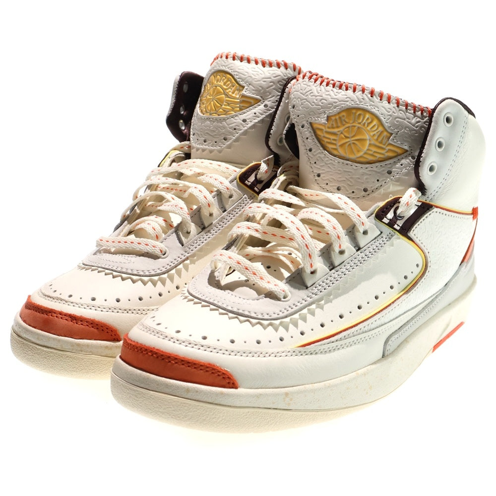 NIKE(ナイキ) AIR JORDAN2 RETRO SP MAISON CHATEAU ROUGE エアジョーダン2 レトロ ハイカットスニーカー ホワイト US7.5/25.5cm DO5254-180