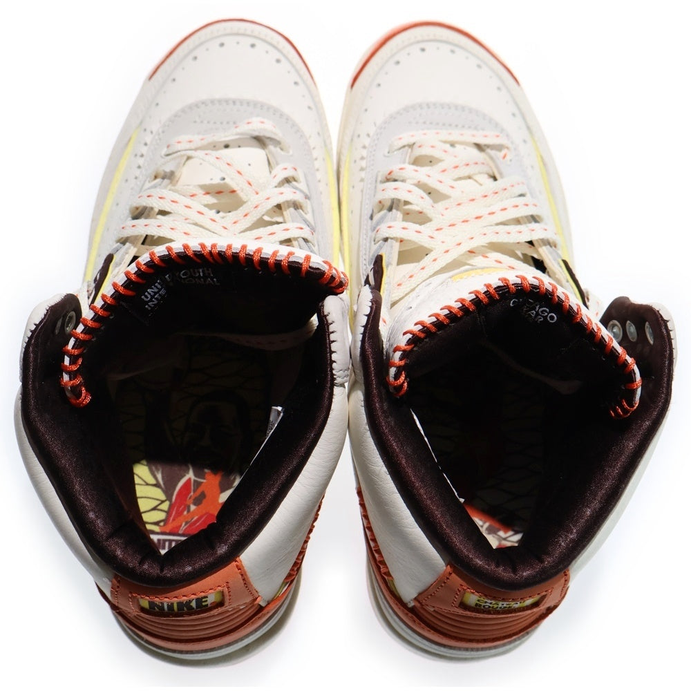 NIKE(ナイキ) AIR JORDAN2 RETRO SP MAISON CHATEAU ROUGE エアジョーダン2 レトロ ハイカットスニーカー ホワイト US7.5/25.5cm DO5254-180