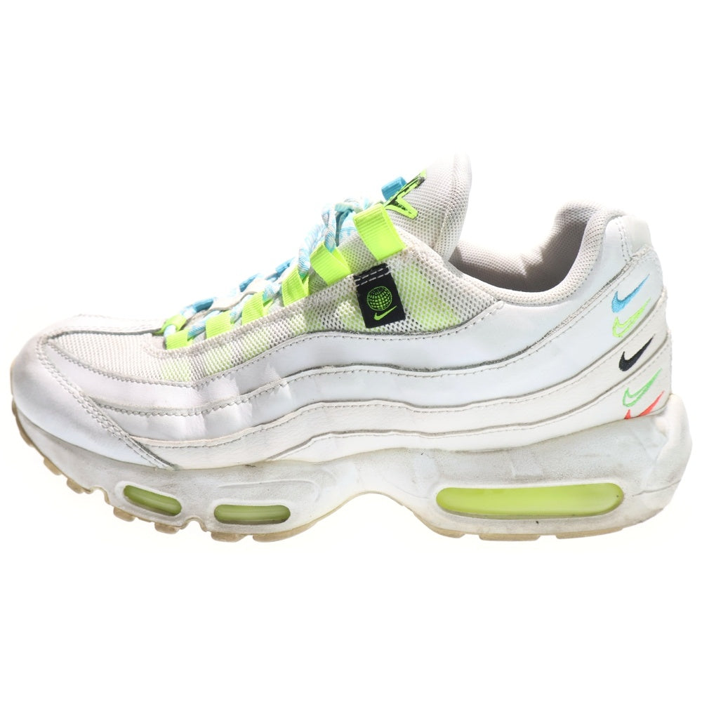 NIKE(ナイキ) WMNS AIR MAX 95 WORLDWIDE WHITE ウィメンズ エアマックス95 ワールドワイドホワイト ローカットスニーカー ホワイト US9.5/26.5cm CV9030-100 レディース