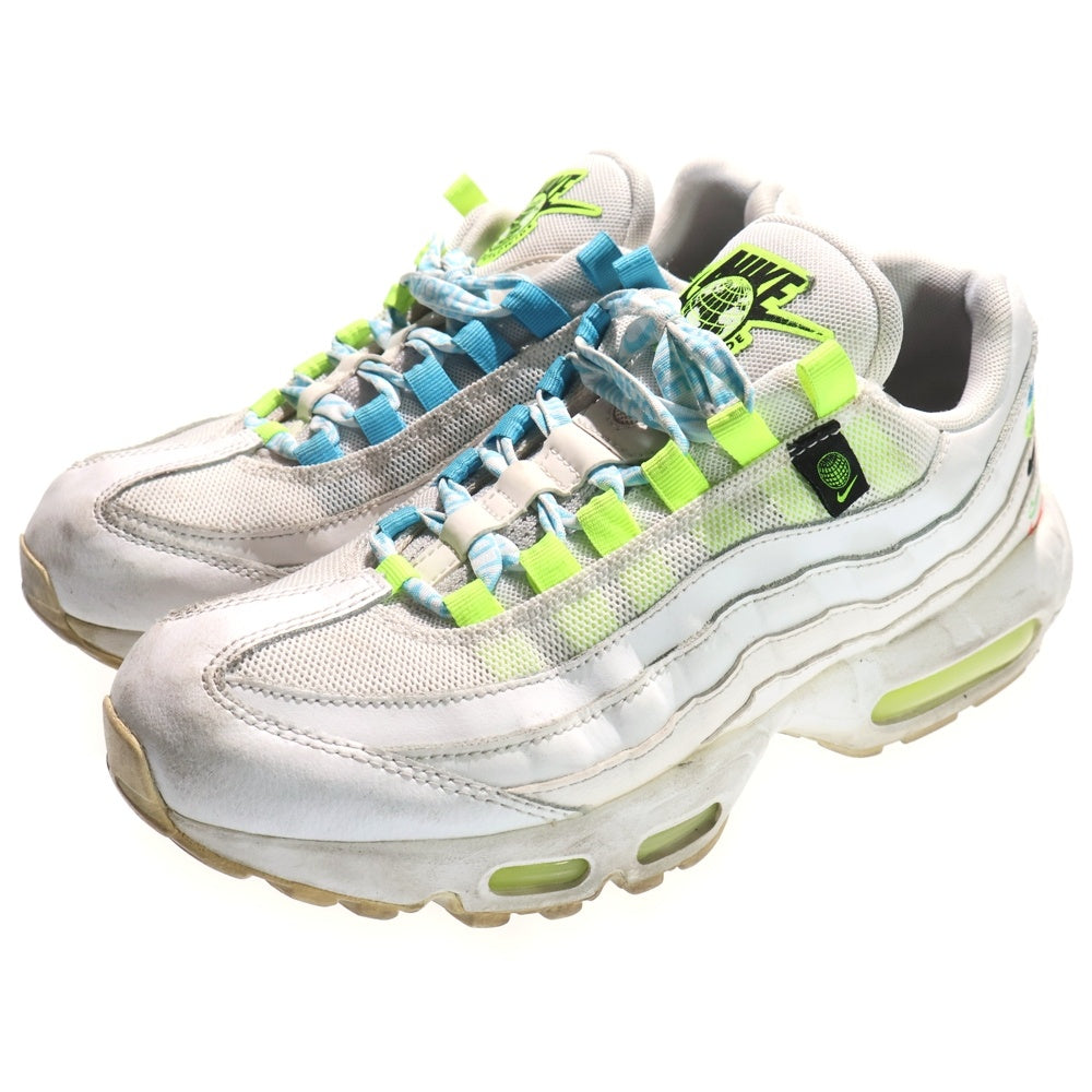 NIKE(ナイキ) WMNS AIR MAX 95 WORLDWIDE WHITE ウィメンズ エアマックス95 ワールドワイドホワイト ローカットスニーカー ホワイト US9.5/26.5cm CV9030-100 レディース