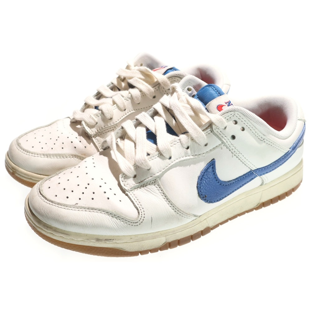 NIKE(ナイキ) DUNK LOW SE ROYAL AND GUM ダンク ロイヤルガム ローカットスニーカー ホワイト US7.5/25.5cm DX3198-133