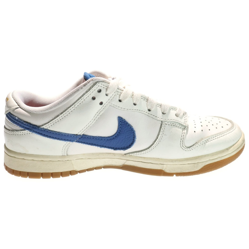 NIKE(ナイキ) DUNK LOW SE ROYAL AND GUM ダンク ロイヤルガム ローカットスニーカー ホワイト US7.5/25.5cm DX3198-133