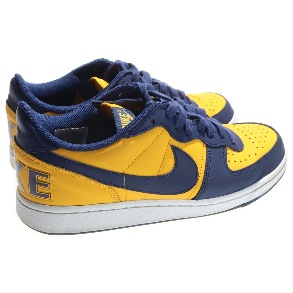 NIKE(ナイキ) TERMINATOR LOW MICHIGAN ターミネーター ミシガン ローカットスニーカー イエロー/ネイビー US8/26cm FJ4206-700