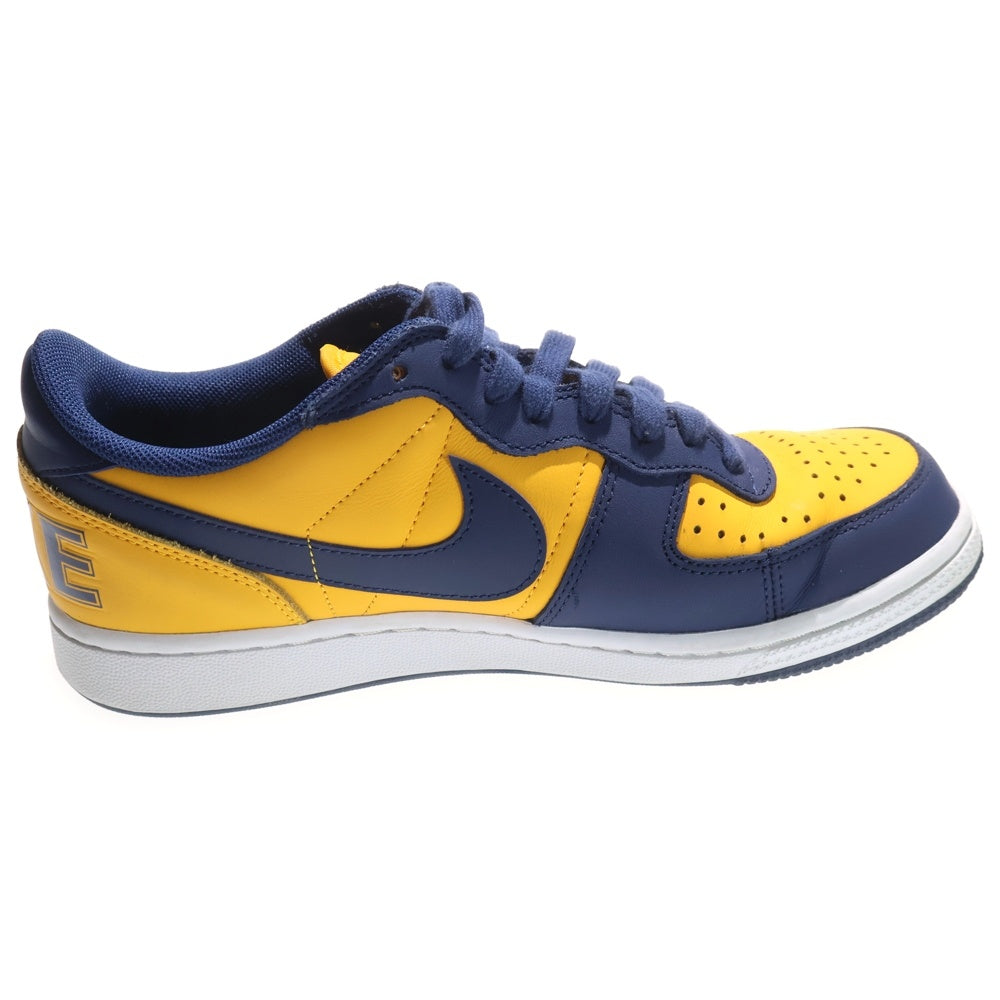 NIKE(ナイキ) TERMINATOR LOW MICHIGAN ターミネーター ミシガン ローカットスニーカー イエロー/ネイビー US8/26cm FJ4206-700