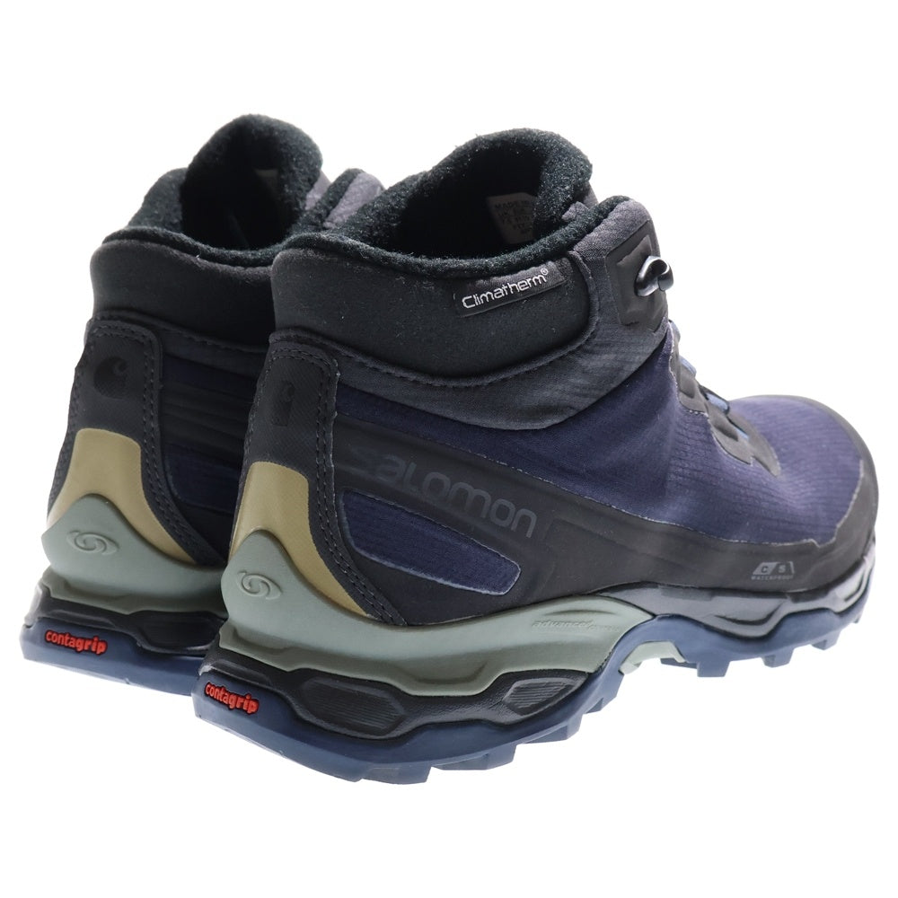 SALOMON(サロモン) ×Carhartt WIP CSWP Shelter カーハート トレッキングシューズ ハイカットスニーカー ブラック US8/26cm 416730