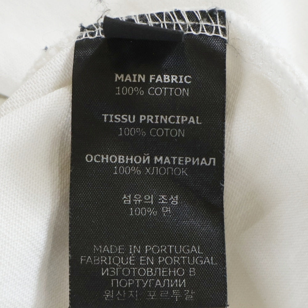 VETEMENTS(ヴェトモン) 22SS Logo L/S Tee ロゴプリント 長袖Tシャツ ロンT ホワイト UE52TR280W