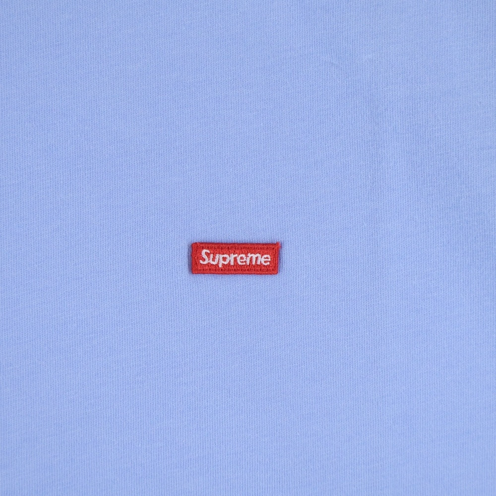 SUPREME(シュプリーム) 25SS Small box Logo スモールボックスロゴ クルーネック半袖Tシャツ ブルー