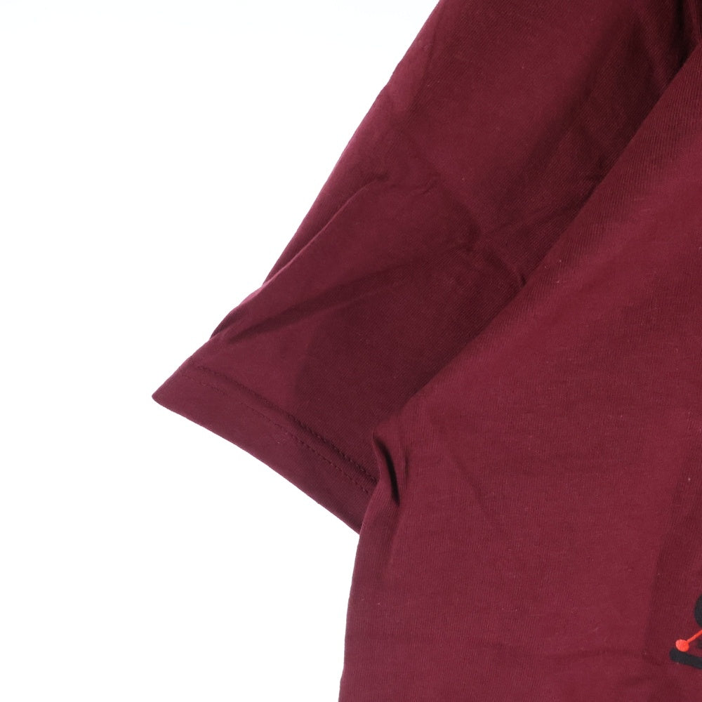 SUPREME(シュプリーム) 18AW System Tee システム フロントプリント クルーネック半袖Tシャツ カットソー バーガンディ