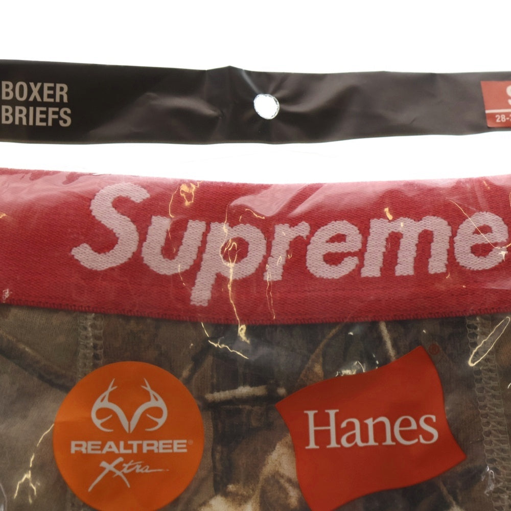 SUPREME(シュプリーム) 17AW Hanes Realtree Boxer Briefs 2Pack ヘインズ リアルツリー ボクサーブリーフ 2パック カーキ