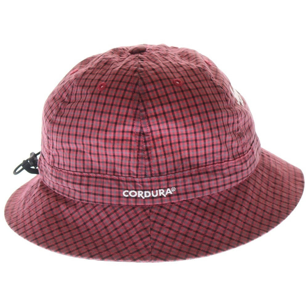 SUPREME(シュプリーム) 25SS Cordura Plaid Bell Hat コーデュラ プレイド ベルハット バケハ 帽子 レッド
