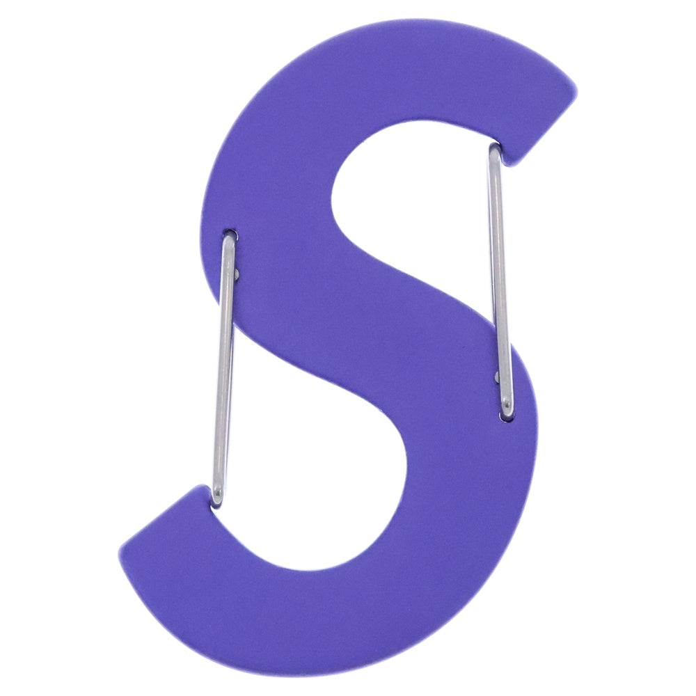 SUPREME(シュプリーム) 21AW Nite Ize S Logo Keychain ナイト アイズ Sロゴ キーチェーン カラビナ パープル
