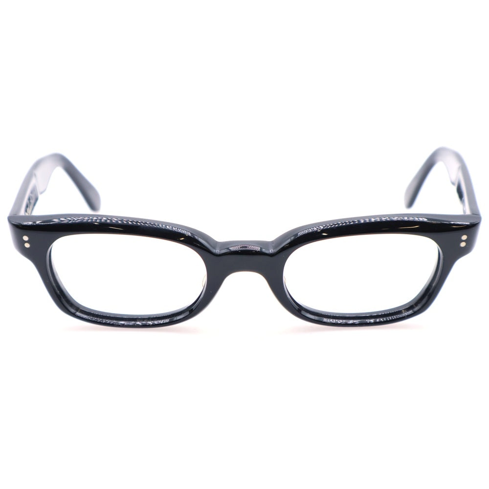 白山眼鏡店(ハクサンガンキョウテン) ×TENDERLOIN IN THE WIND テンダーロイン インザウインド ウェリントン セルフレーム眼鏡 メガネ ブラック