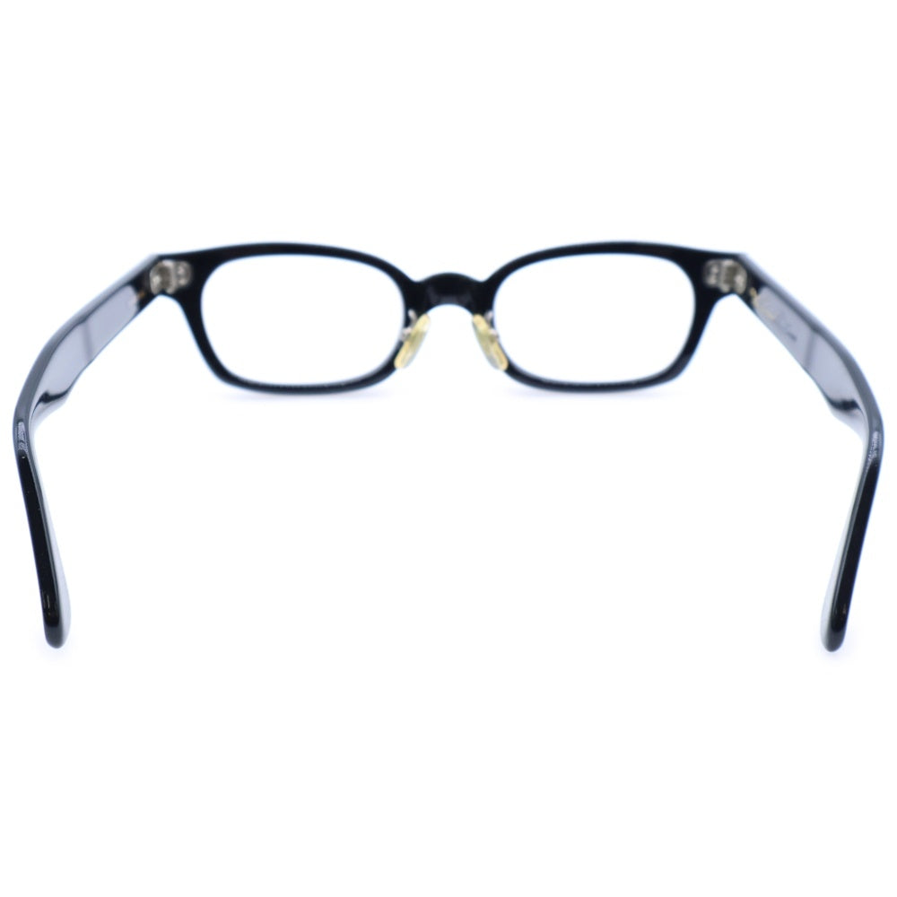 白山眼鏡店(ハクサンガンキョウテン) ×TENDERLOIN IN THE WIND テンダーロイン インザウインド ウェリントン セルフレーム眼鏡 メガネ ブラック