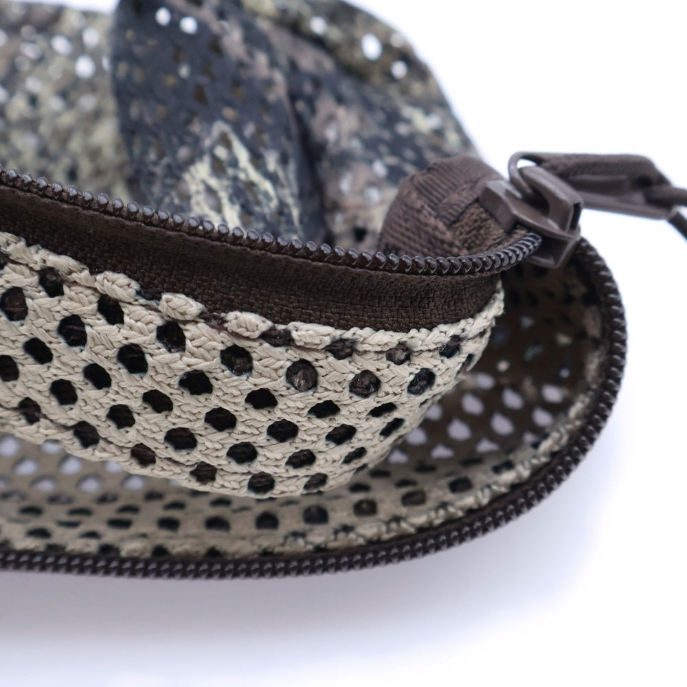 SUPREME(シュプリーム) 24SS Mesh Mini Pouch TrueTimber Kanati Camo メッシュ トゥルーティンバー カナティ カモ ミニポーチ ブラウン