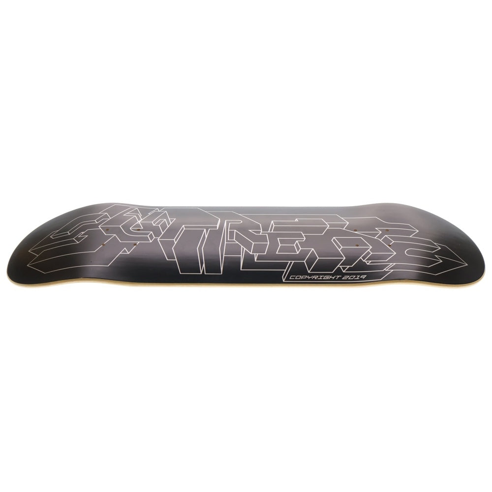 SUPREME(シュプリーム) 19AW Delta Logo Skateboard デルタ ロゴ スケートボードデッキ ブラック