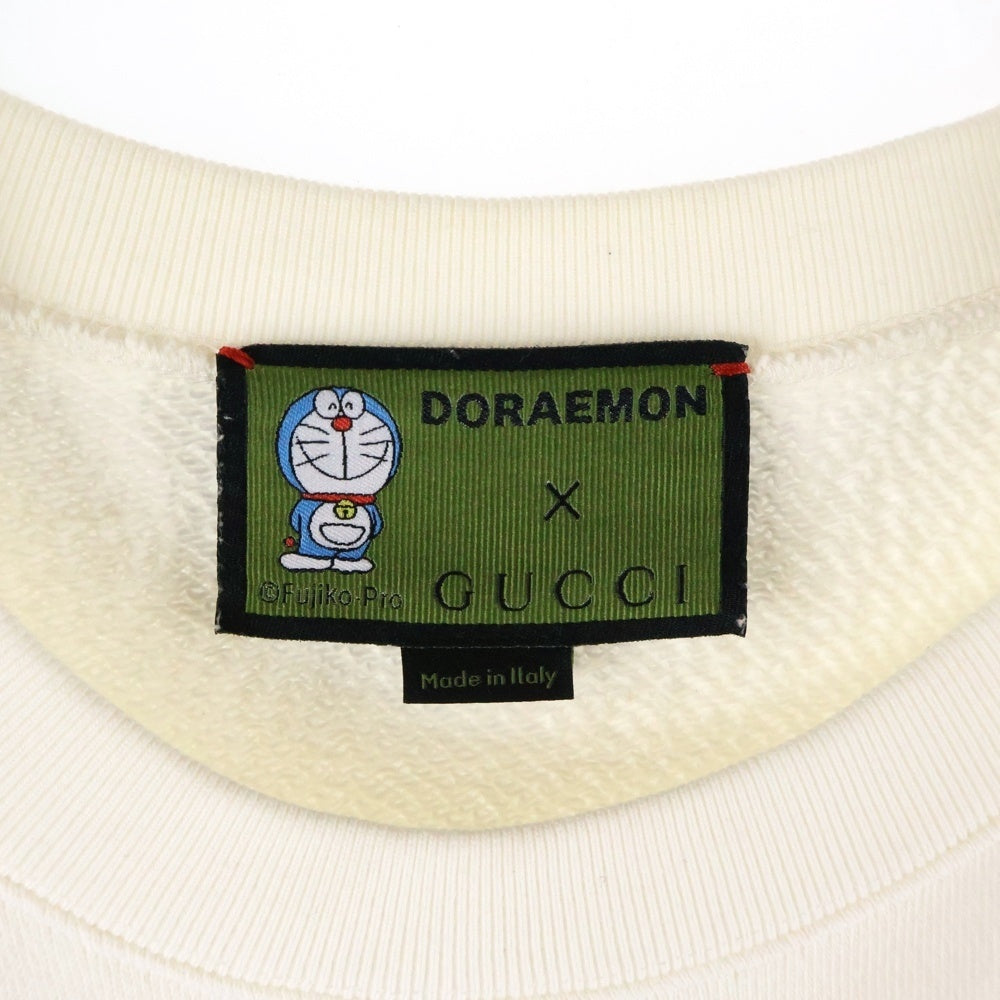 GUCCI(グッチ) 21SS ×DORAEMON ドラえもん フロント刺繍 クルーネック