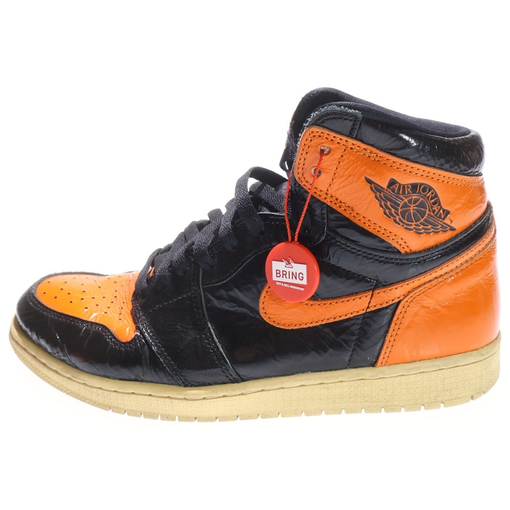 NIKE(ナイキ) AIR JORDAN 1 RETRO HIGH OG SHATTERED BACKBOARD 3.0 エアジョーダン1 レトロ シャッタードバックボード3.0 ハイカットスニーカー US9.5/27.5cm 555088-028