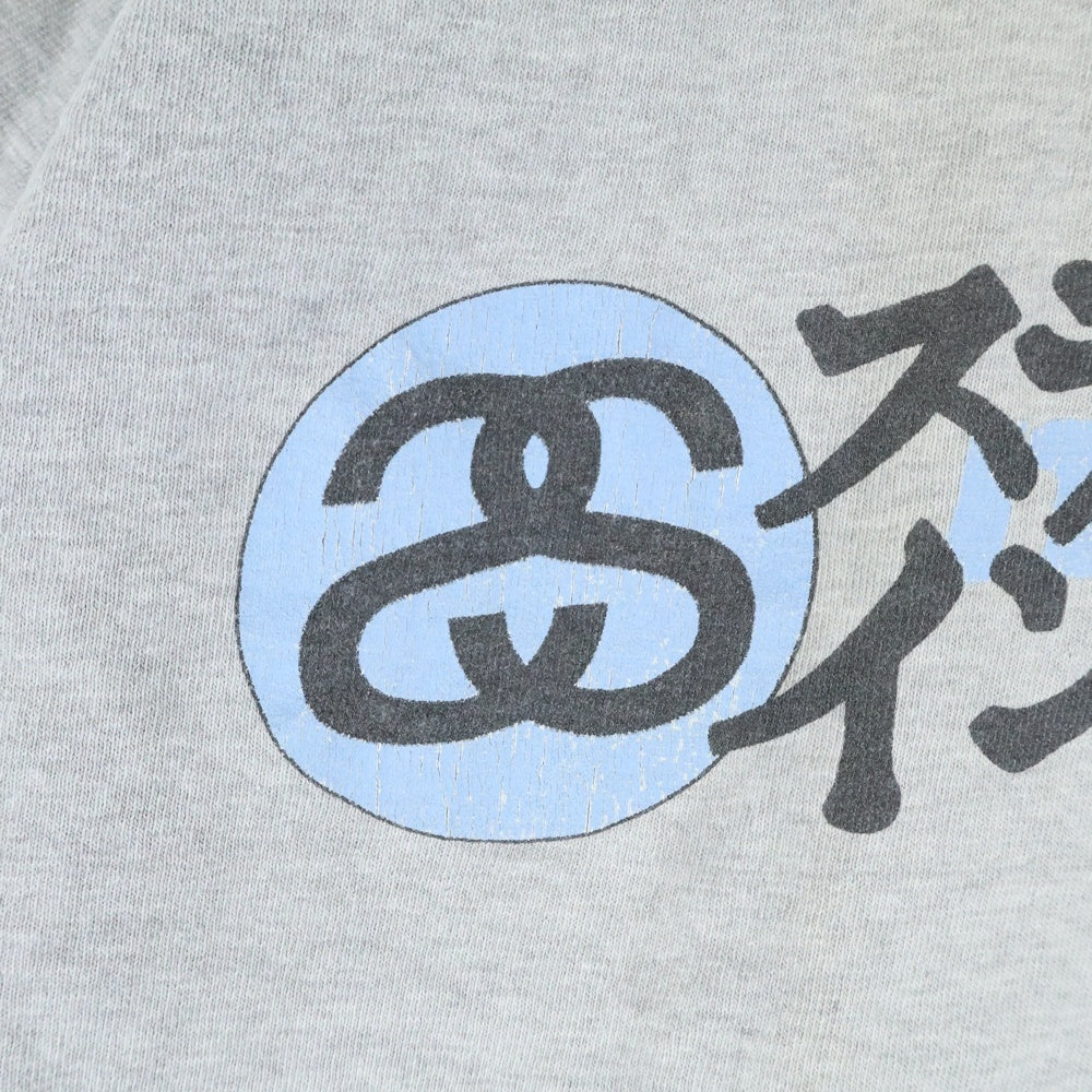 STUSSY(ステューシー) 90S OLD STUSSY ヴィンテージ オールド ステューシーインコーポレーテド クルーネック半袖Tシャツ カットソー グレー