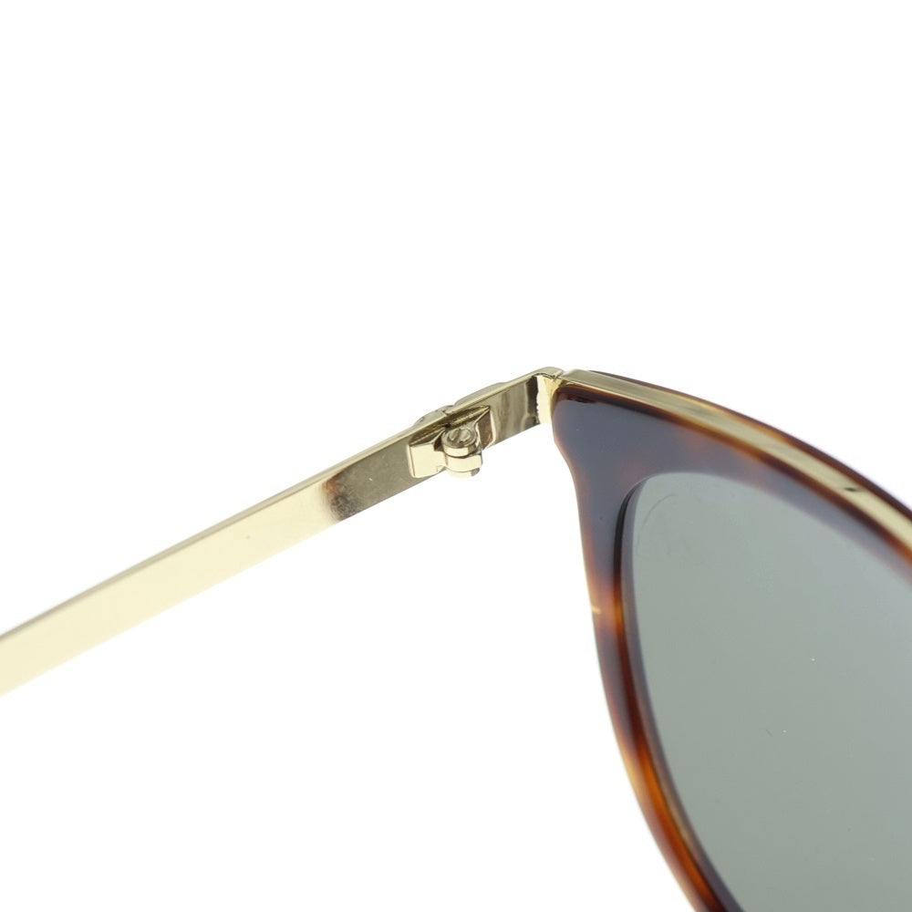 GUCCI(グッチ) サイドインターロッキングG アジアンフィット サングラス メガネ アイウェア ブラウン/ゴールド GG0077SK